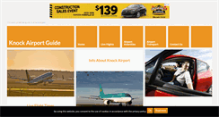 Desktop Screenshot of knockairportguide.com